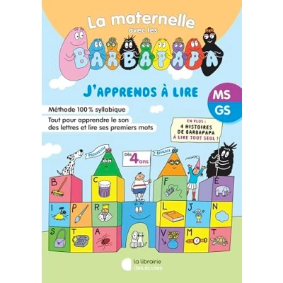 Afbeelding van J&#039;APPRENDS A LIRE AVEC LES BARBAPAPA MS GS