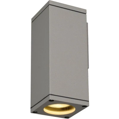 Afbeelding van SLV Theo Wall 229524 Buitenlamp (wand) LED GU10 35 W Zilver grijs