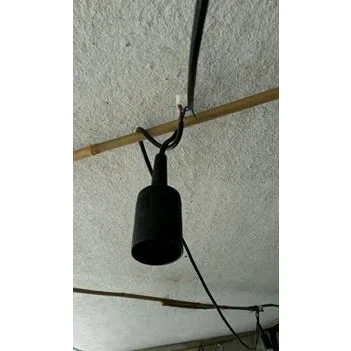 Afbeelding van Zwarte kabel per meter geaard Warentuin Mix