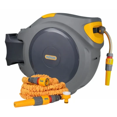 Afbeelding van Hozelock Auto Reel 40 meter + Superhoze uitrekbare slang 7,5