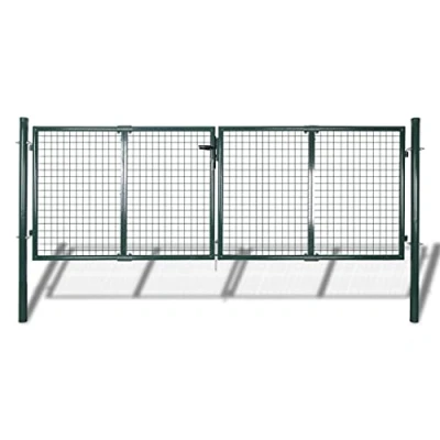 Afbeelding van Poort 306x150 cm staal groen