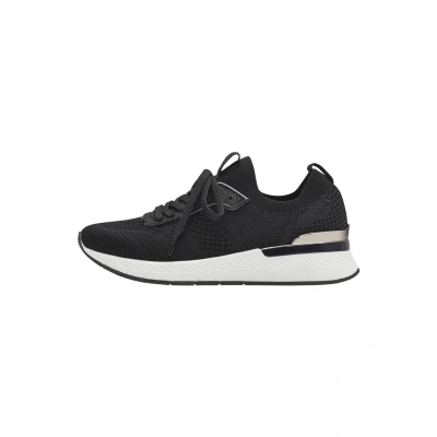 Afbeelding van Tamaris Sneakers laag, Dames, Maat: 41, Black gold Schoenen
