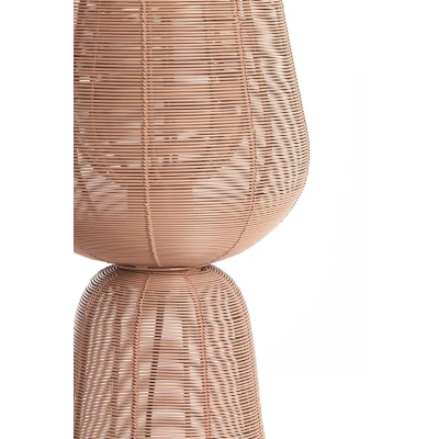 Afbeelding van Light &amp; Living Tafellamp ABOSO Ø18x42cm Oranje