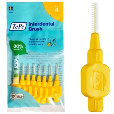 Afbeelding van TePe Origineel Geel 0,7mm 8 stuks Rager
