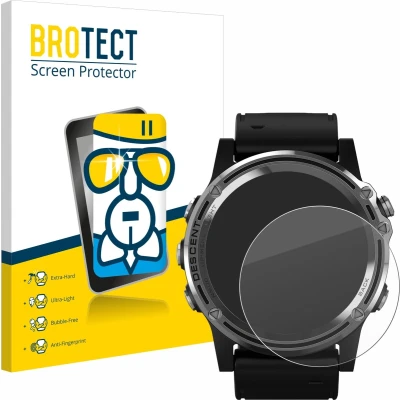 Afbeelding van BROTECT Screenprotector voor Garmin Descent Mk1 Folie Beschermfolie Beschermglas transparant