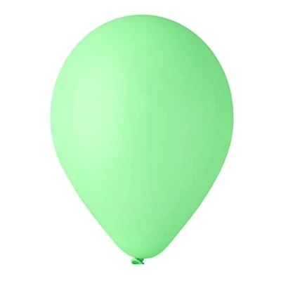 Image de Lot de 100 ballons en latex naturel qualité supérieure G120 (Ø 33 cm / 13 &quot;), vert aquamarine