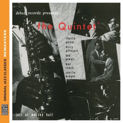 Afbeelding van Charlie Parker, Dizzie Gillespie, Bud Powell, Max Roach, Mingus The Quintet: Jazz At Massey Hall (CD) (Remastered)