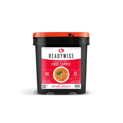 Afbeelding van ReadyWise Noodrantsoen 60 porties Lunch / Avondeten Kennismakings Emmer 7 dagen