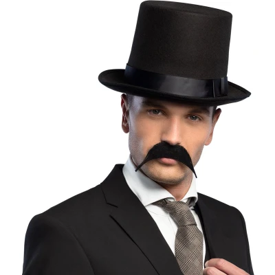 Afbeelding van Boland Snor Detective Volwassenen Mannen Charleston 20&#039;s Roaring Twenties