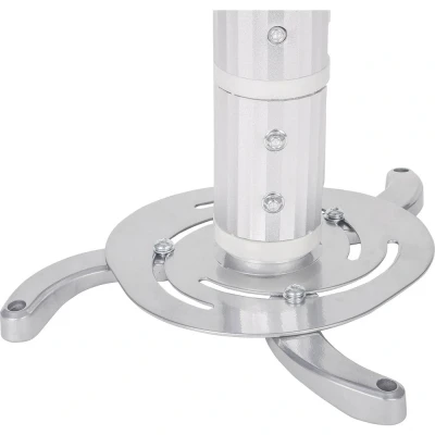 Afbeelding van Manhattan 424820 Beamer plafondbeugel Kantelbaar, Draaibaar Afstand vloer plafond (max.): 106 cm Zilver