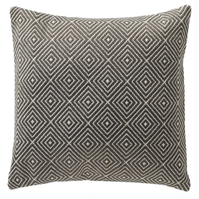 Afbeelding van VERANO Outdoor Kussenhoes 45x45 cm waterafstotend en uv bestendig Charcoal Gray antraciet