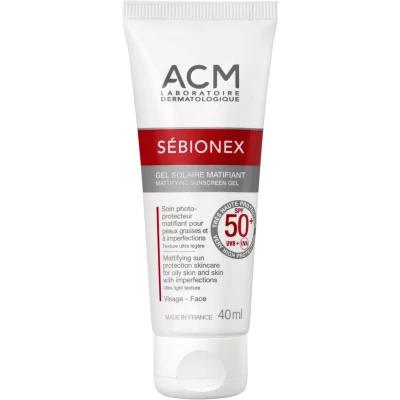 Afbeelding van Laboratoire ACM Sébionex Matifying Sun Gel SPF50+ 40 ml