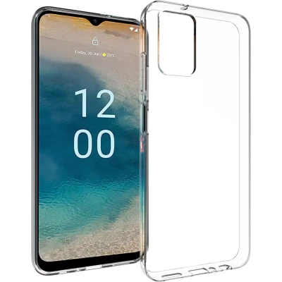 Afbeelding van Accezz Hoesje Geschikt voor Nokia G22 Siliconen Clear Backcover Transparant