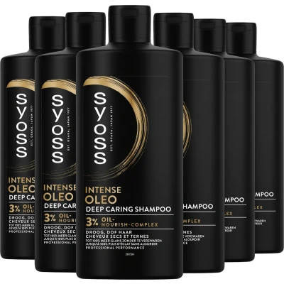 Afbeelding van Syoss Oleo Shampoo 6x440ml Voordeelverpakking