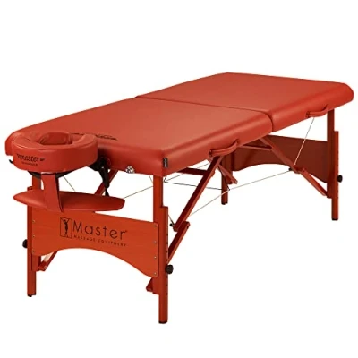 Afbeelding van Master Fairlane draagbare massagetafel kaneelkleur, 70 cm breed