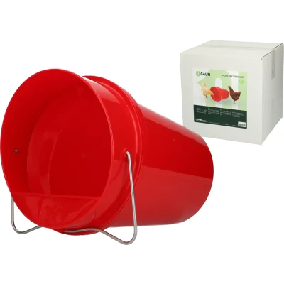 Afbeelding van Pluimvee drinkemmer kunststof 6 l red