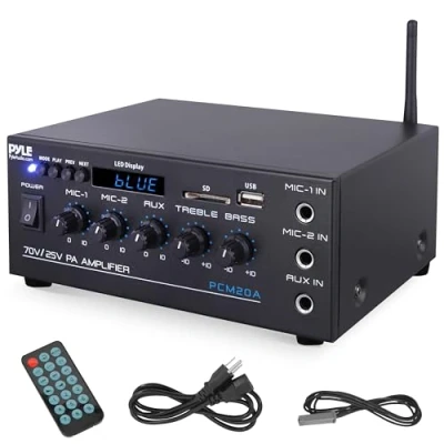 Image de Amplificateur Compact Pyle 40 W Noir
