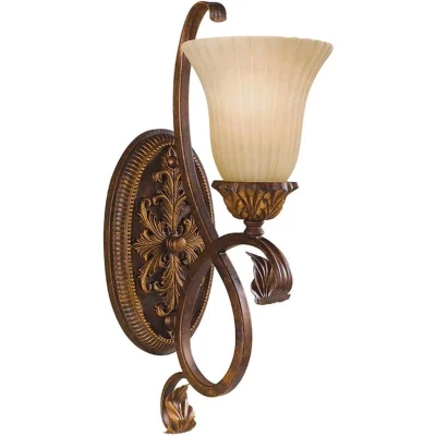 Afbeelding van Wandlamp Steady Lighting Metaal E27 L: 22.9cm Voor Binnen Woonkamer Eetkamer Tortoise