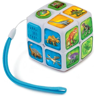 Afbeelding van VTech Kubus Draai de Ontdek Spelersgewijs Interessante Weetjes over Dino&#039;s Educatief Speelgoed Speel Uitdagende Spellen Vanaf 4 Jaar