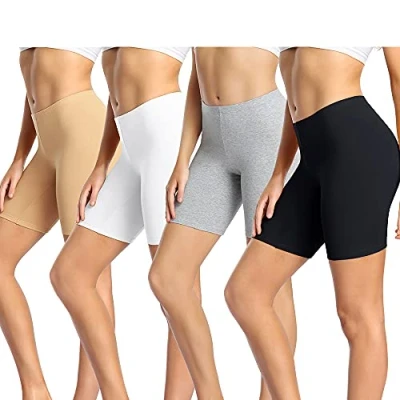Afbeelding van Wirarpa Fietsbroek voor dames, hoge taille, katoen, maat S tot 5XL