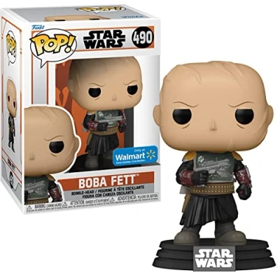 Image de Figurine Funko Pop Star Wars Mandalorian 490 Boba Fett
