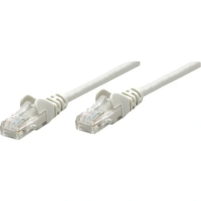Afbeelding van Intellinet 736138 RJ45 Netwerkkabel, patchkabel CAT 6 S/FTP 3.00 m Grijs Vergulde steekcontacten 1 stuk(s)