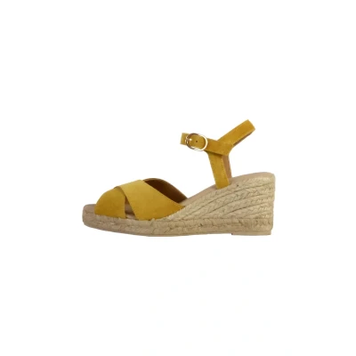 Afbeelding van Geox Gelsa Espadrilles, Dames, Maat: 37, Jaune Kunststof