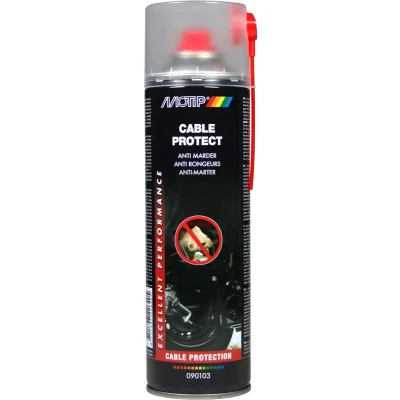 Afbeelding van Anti Marterspray 500 ml Gebruiksvriendelijk Voor Kabels/Leidingen/Manchetten Reukloos Transparant Langdurige Bescherming Goede Hechting