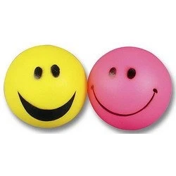 Afbeelding van Happy Pet Vinyl Smiley Bal 6,5X6,5X6,5 CM