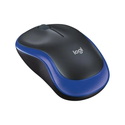 Afbeelding van Logitech M185 Draadloze Muis, 2,4 GHz, met Mini USB ontvanger, 12 maanden, Sensorresolutie 1000 PPP, Dubbelhandig, Compatibel PC, Mac, Laptop Blauw