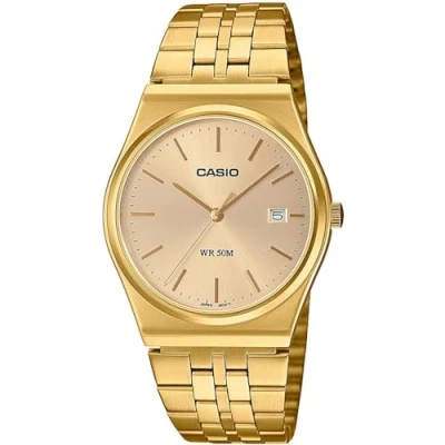 Afbeelding van Casio Watch Unisex Horloge goldcoloured, Maat: One Size, Gold coloured