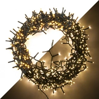 Afbeelding van 11m LED Compact Kerstverlichting steady 500 lampjes Goud Dimbaar