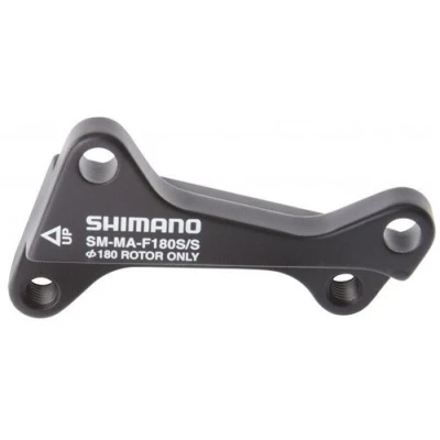 Image de SHIMANO adaptateur de disque frein SM MA F180S/S pour 180 mm noir