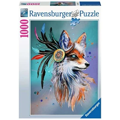 Afbeelding van Ravensburger puzzel Boho vos Legpuzzel 1000 stukjes