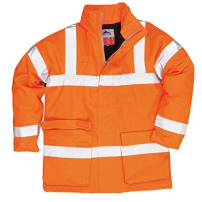 Afbeelding van Regenjack FR Bizflame Ademend Antistatisch Hi Vis S778 Oranje Portwest