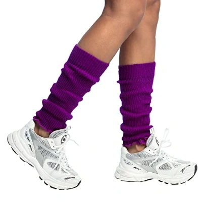 Afbeelding van Boland Beenwarmers Basic Paars Volwassenen Vrouwen Hippie 80&#039;s &amp; 90&#039;s Disco
