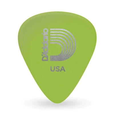 Afbeelding van D&#039;Addario Cellu Glo Picks 0,70mm medium 10 pakket, neon groen, 1CCG4 Plectrum set
