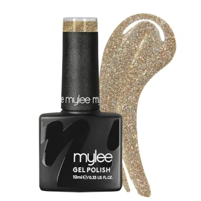 Afbeelding van Mylee Singin&#039; In The Rain, semi permanent, reflecterend, gelnagellak, 10 ml, nail art, manicure, pedicure, voor professioneel en thuisgebruik, duurzaam eenvoudig aan te brengen