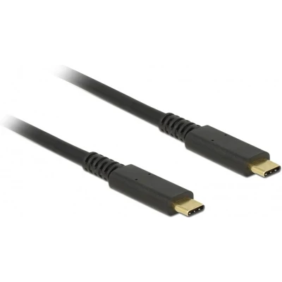 Afbeelding van Premium USB C naar coaxiale kabel met E Marker chip USB3.2 (tot 10 Gbit/s) PD tot 20V/3A video 8K 30Hz / zwart 1 meter