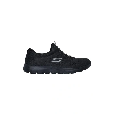Afbeelding van Skechers Summitsfun Flare Sneakers laag, Dames, Maat: 40, Bbk black Mesh