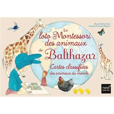 Image de Le Loto Montessori de Balthazar les animaux
