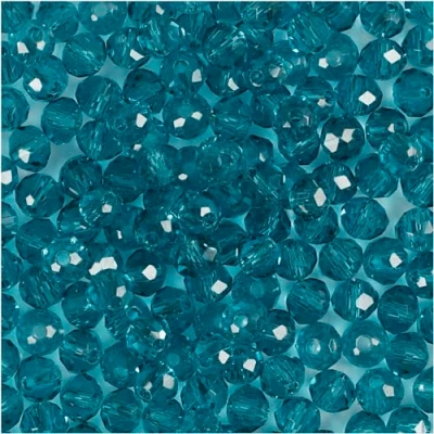 Afbeelding van Creotime Kralenset Turquoise 4 Mm 45 Stuks
