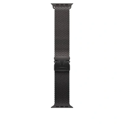 Afbeelding van Apple MXKG3ZM/A slimme draagbare accessoire Band Zwart Titanium