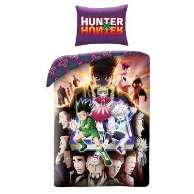 Afbeelding van Hunter x Dekbedovertrek, Gon Freecss Eenpersoons 140 200 + 70 90 cm Katoen
