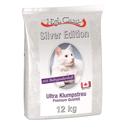 Afbeelding van High Classic kattenbakvulling Silver Edition 12kg