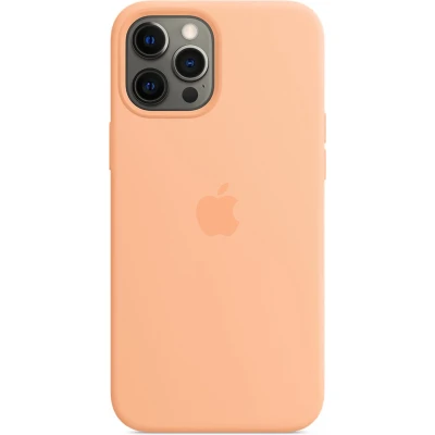 Afbeelding van Apple Siliconenhoesje MagSafe iPhone 12 Pro Max Cantaloupe