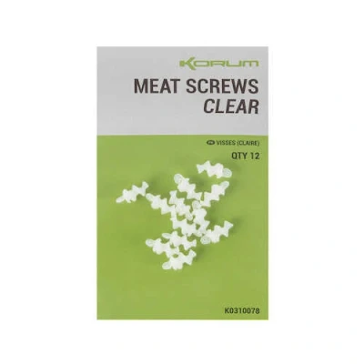 Image de Korum Vis à Viande (12 pcs) Kleur : Clear