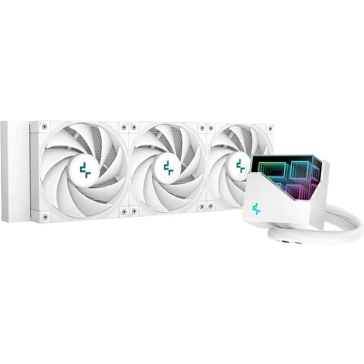 Afbeelding van DeepCool LT720 WH Processor Alles in één vloeistofkoeler 12 cm Wit 1 stuk(s)