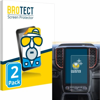 Afbeelding van BROTECT Screenprotector voor Ford Ranger XLT (2024) Folie Beschermfolie matte (2 Stuks)