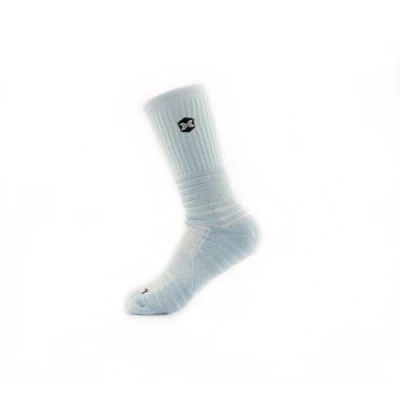 Afbeelding van PICSIL Sportsokken, ideaal voor hardlopen, fitnessstudio, paddel, fietsen, basketbal, crosstraining, hoge sportsokken mannen en vrouwen, Blauw